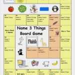 Biografie Vorlage Altenheim Cool Board Game Name 3 Things Easy Worksheet Free Esl