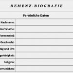 Biografiearbeit Altenpflege Vorlage Süß Vorlage Download Demenz Biografiebogen Word