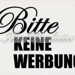 Bitte Keine Werbung Vorlage Bewundernswert Wandtattoo Bitte Keine Werbung Als Aufkleber Für Deinen