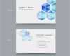 Blau De Kündigung Vorlage Inspiration Blau Hexagon Low Poly Visitenkarte Vorlage