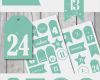 Blog Vorlagen Kostenlos Cool Adventskalenderzahlen Zum Ausdrucken Sparkle Mint