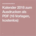 Blog Vorlagen Kostenlos Gut Kalender 2018 Zum Ausdrucken Als Pdf 16 Vorlagen