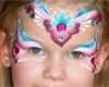Blumen Schminken Vorlagen Inspiration Pink Herz Prinzessin Kinderschminken Anleitung Eine
