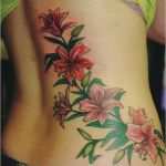 Blumen Tattoos Vorlagen Cool Tattoovorlage Bunte Blumenranke