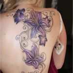 Blumen Tattoos Vorlagen Fabelhaft Tattoo Blumen Pflanzen Ruecken 234 Art Of Paint