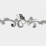 Blumen Tattoos Vorlagen Wunderbar Wandtattoo Moderne Ranke Pflanzen