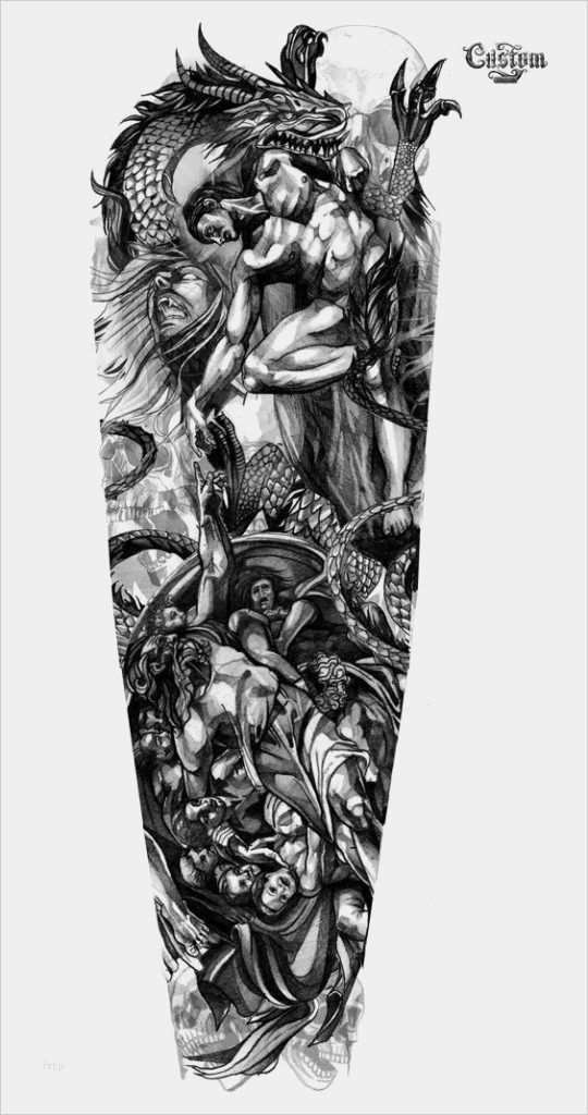 Bod Cover Vorlage Wunderbar Эскизы для тату рукав в стиле чикано