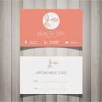 Bonuskarten Vorlage Kostenlos Wunderbar Health Spa Oder Kosmetikerin Termin Karte Visitenkarte