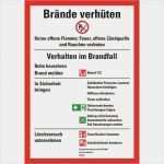 Brandschutzordnung Teil A Vorlage Einzigartig Brandschutzschild Brände Verhüten Din