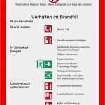Brandschutzordnung Teil A Vorlage Neu Brandschutzordnungen