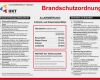 Brandschutzordnung Teil B Vorlage Word Erstaunlich Universitätsklinikum Tübingen Brandschutz