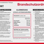 Brandschutzordnung Teil B Vorlage Word Erstaunlich Universitätsklinikum Tübingen Brandschutz