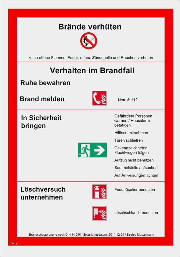 24 Beste Brandschutzordnung Teil B Vorlage Word Galerie ...