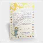 Brief Ans Christkind Vorlage Wunderbar Brief Von Der Zahnfee