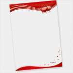Briefpapier Hochzeit Vorlagen Kostenlos Erstaunlich Motiv Briefpapier Liebesbrief Rot 50 Blatt Din A4 Motivpapier