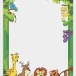 Briefpapier Vorlage Kinder Genial Motiv Briefpapier Für Kinder Dschungel 5037 Din A4 25