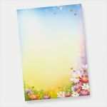 Briefpapier Vorlagen Kostenlos Hübsch Briefpapier Bunt Florentina 1000 Blatt Bunte Blumen