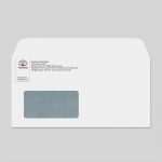 Briefumschlag Mit Fenster Beschriften Vorlage Süß Briefumschläge Bedruckt Mit Fenster 1 000 Stück Pack