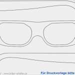 Brillen Gutschein Vorlage Neu Eine Brille Basteln Vorlage & Anleitung