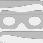 Brillen Gutschein Vorlage Schönste Eine Brille Basteln Vorlage & Anleitung