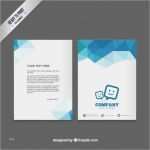 Broschüre Vorlage Download Beste Broschüre Vorlage Mit Blauen Polygonen