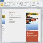 Broschüre Vorlage Word Schön Free Business Broschüre Vorlage Für Word 2013