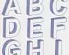 Buchstaben In 3d Vorlagen Inspiration Zeichnung 3d Buchstaben A I Vektorgrafik