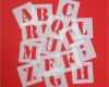 Buchstaben Schablonen Vorlagen Fabelhaft Abc Schriftschablonen 4cm Hoch Set 30 Einzelne Schablonen