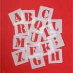 Buchstaben Schablonen Vorlagen Fabelhaft Abc Schriftschablonen 4cm Hoch Set 30 Einzelne Schablonen