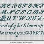 Buchstaben Sticken Vorlage Kostenlos Erstaunlich Beste Kreuzstich Alphabet Vorlage Galerie