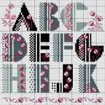 Buchstaben Sticken Vorlage Kostenlos Süß Alphabet Mit Blumen Sticken Entdecke Hier Ses Motiv