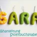 Buchstaben Vorlagen Zum Nähen Cool Schnittmuster Stoffbuchstaben Deko Nähen