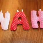 Buchstaben Vorlagen Zum Nähen Süß Hereinspaziert Bei Kabueki Stoffbuchstaben Zum Aufhängen