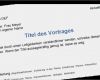 Buchvorstellung Powerpoint Vorlage Einzigartig Handout Tipps Zum Aufbau Beispiele Und Muster