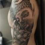 Buddhistische Tattoos Vorlagen Bewundernswert Chronic Ink Tattoo toronto Tattoo Buddha and Lotus Half