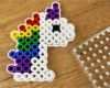 Bügelperlen Einhorn Vorlage Erstaunlich Xxl Einhorn Aus Bügelperlen Süße Idee Für Kinder
