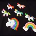 Bügelperlen Einhorn Vorlage Fabelhaft Einhorn Bügelperlen