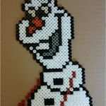 Bügelperlen Eiskönigin Vorlage Beste Bügelperlen Perler Beads Olaf Eiskönigin Frozen