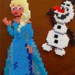Bügelperlen Eiskönigin Vorlage Elegant Vorlagen Für Elsa Und Olaf Aus Bügelperlen