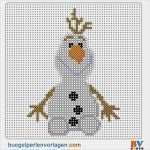 Bügelperlen Eiskönigin Vorlage Schönste Frozen Die Eiskönigin Olaf Bügelperlen Vorlage Perler