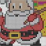 Bügelperlen Eiskönigin Vorlage Süß Weihnachtsmann Bügelperlen Vorlage Perler Bead Pattern