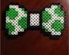 Bügelperlen Schlüsselanhänger Vorlagen Genial Mario Brothers Inspired Yoshi Hair Bow Bow Tie Perler