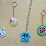 Bügelperlen Schlüsselanhänger Vorlagen Schön Krakeluere Ketten Und Schlüsselanhänger Aus Bügelperlen