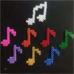 Bügelperlen Schlüsselanhänger Vorlagen Schönste Musiknoten Bügelperlen