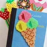 Bügelperlen Set Mit Vorlagen Großartig Pfefferminzgruen Lesezeichen Aus Bügelperlen