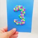 Bügelperlen Set Mit Vorlagen Wunderbar Karten Basteln Mit Bügelperlen Vorlagen