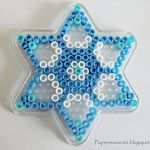 Bügelperlen Stern Vorlagen Bewundernswert Wiola S Papiermomente Bügelperlen Schneekristall