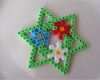 Bügelperlen Stern Vorlagen Erstaunlich Stern Und Herz Deko Aus Bügelperlen Bügelperlen