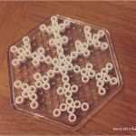 Bügelperlen Stern Vorlagen Inspiration Schneeflocken Basteln Aus Bügelperlen Weihnachtsdeko