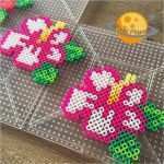 Bügelperlen Vorlagen Blumen Beste Hibiscus Flowers Perler Beads by Pixel Planet